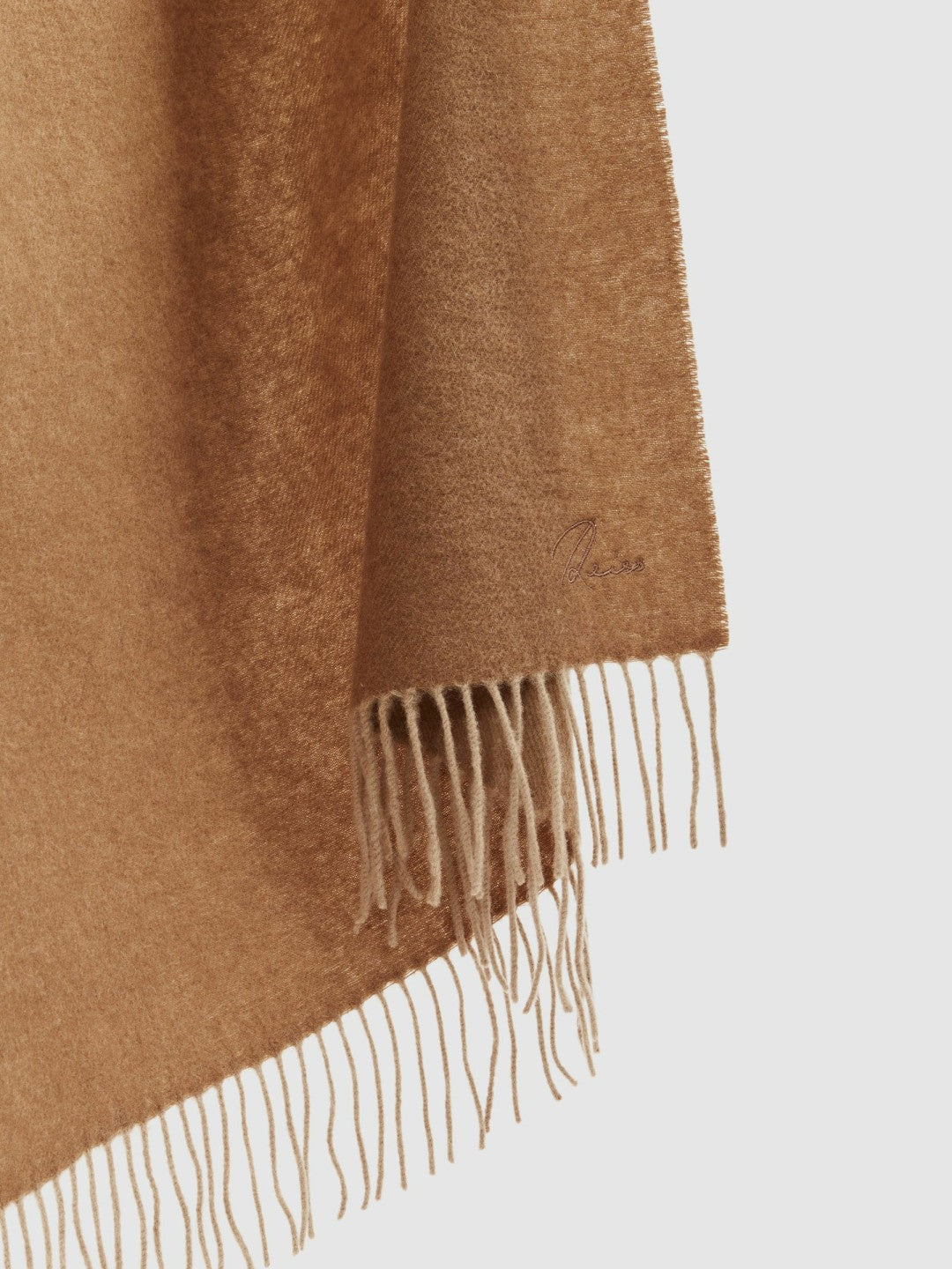 Wool-Cashmere Scarf Biscuit | Women