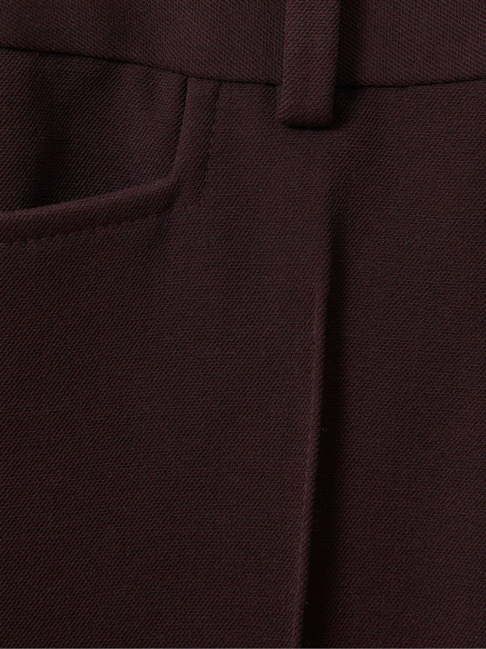 Petite Flared Suit Trousers Berry | Women