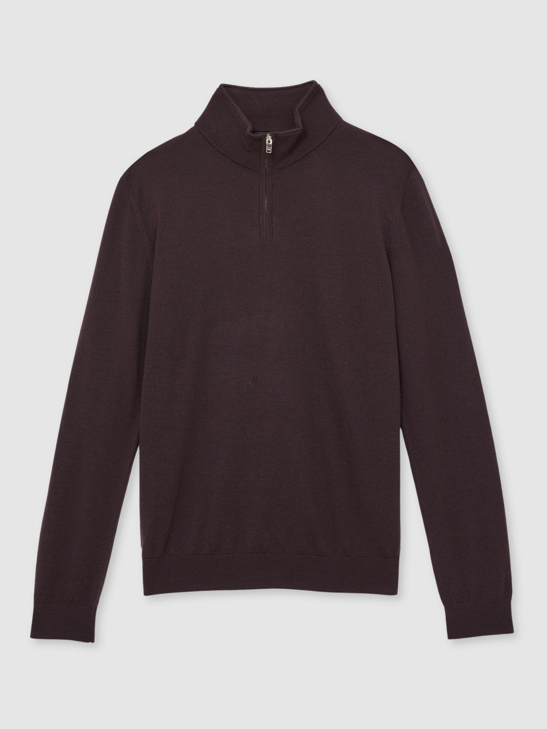 Merino Wool Half-Zip Jumper  | Men