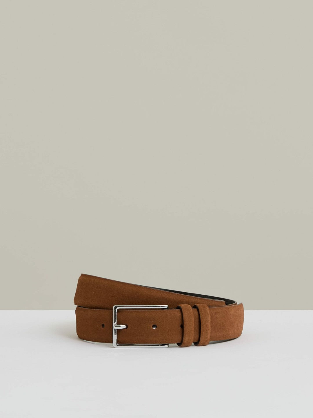 Suede Belt Light Tan | Men