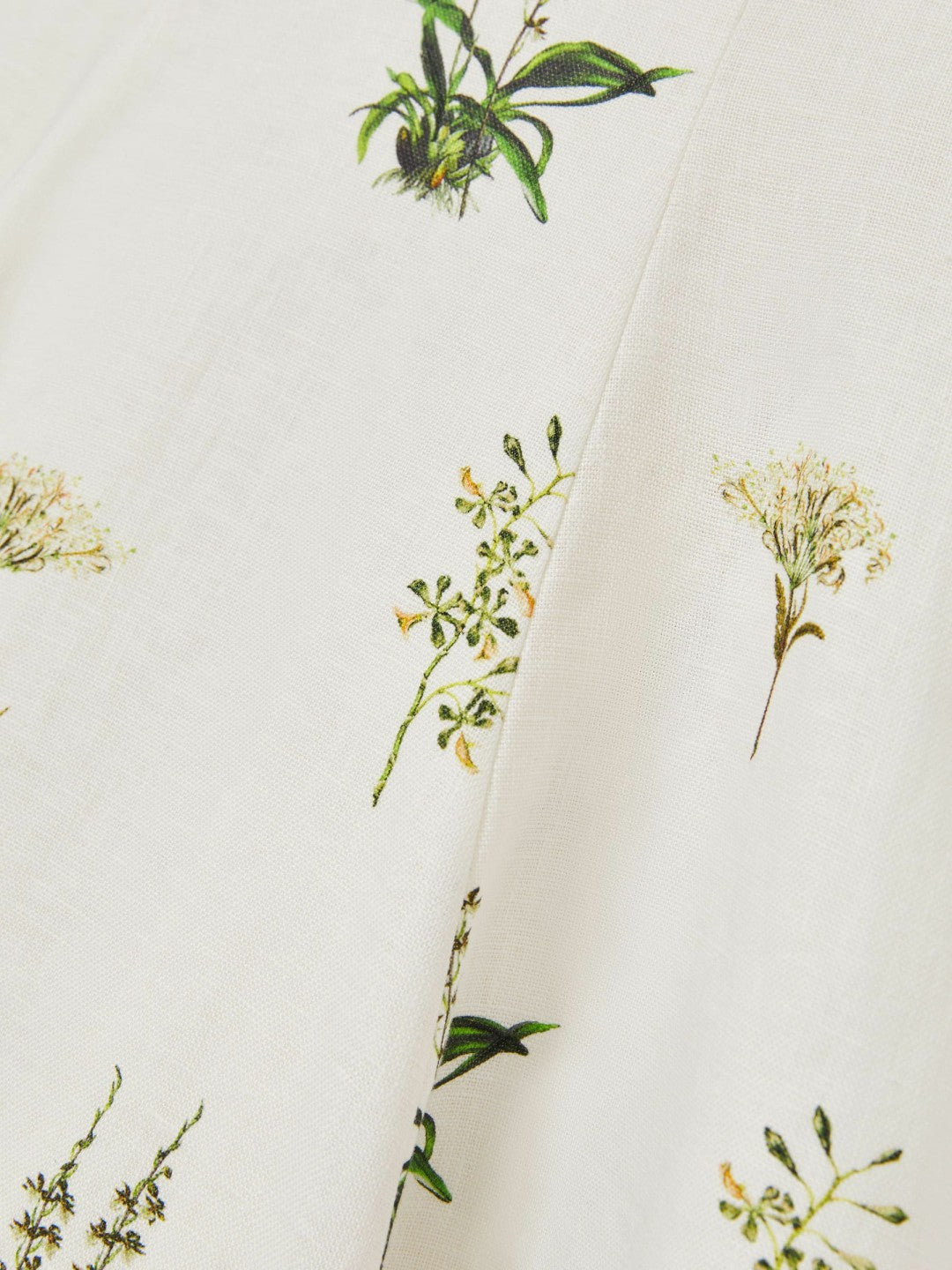 4-9 yrs  | NYBG Linen Floral Flared Dress Ivory | Children & Baby