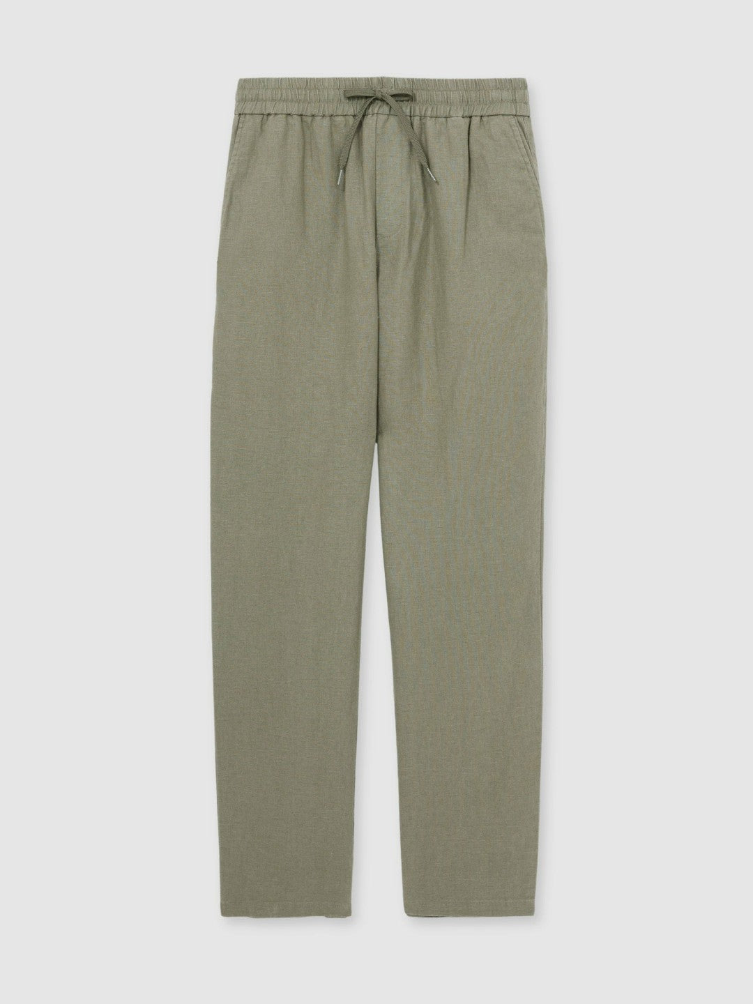 Les Deux Drawstring Trousers Green/Ivory | Men