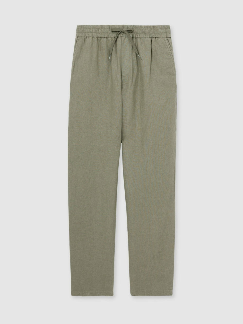 Les Deux Drawstring Trousers Green/Ivory | Men