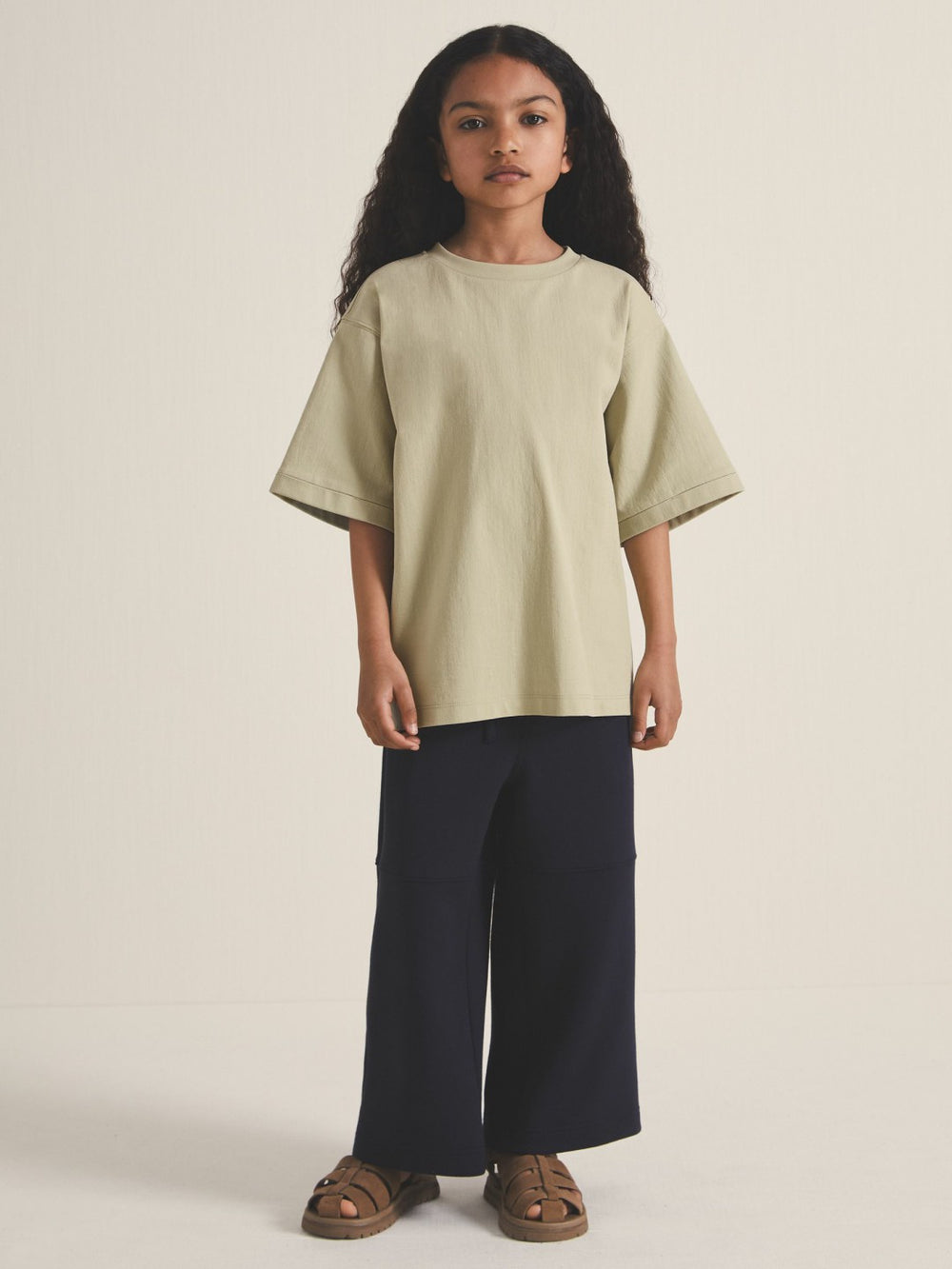 13-14 yrs  | Les 100 Ciels Oversize T-Shirt Sage | Children & Baby