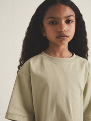 13-14 yrs  | Les 100 Ciels Oversize T-Shirt Sage | Children & Baby