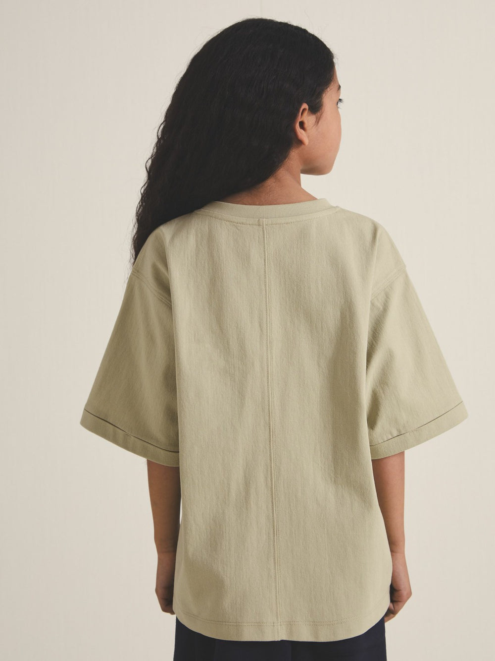 13-14 yrs  | Les 100 Ciels Oversize T-Shirt Sage | Children & Baby