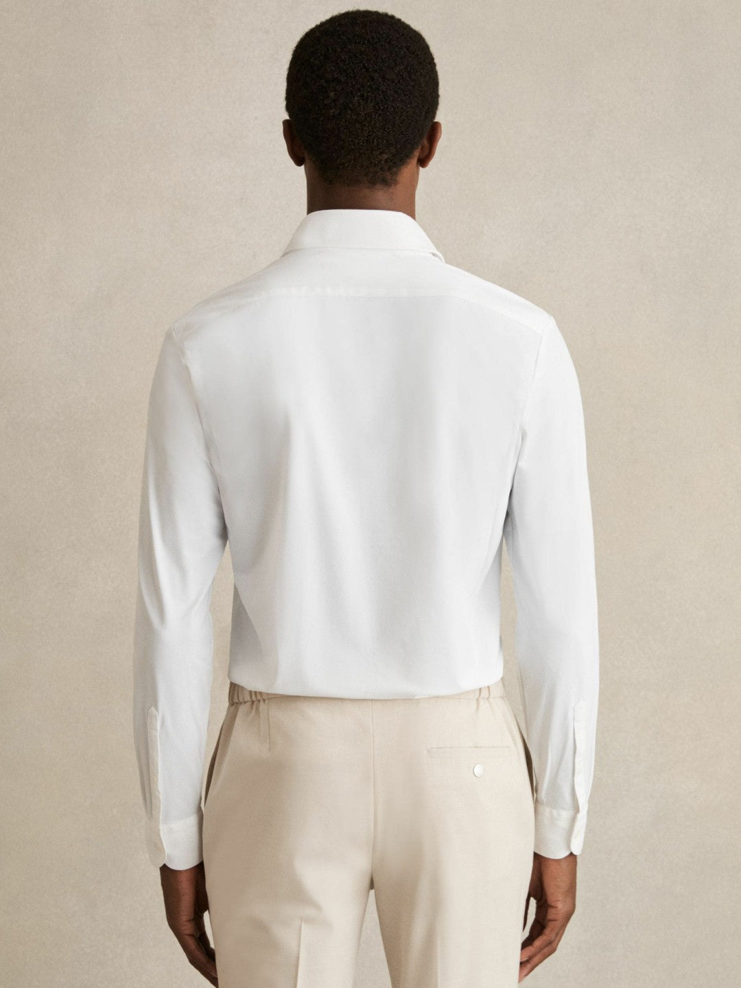Long-Sleeve Travel Shirt White | Men
