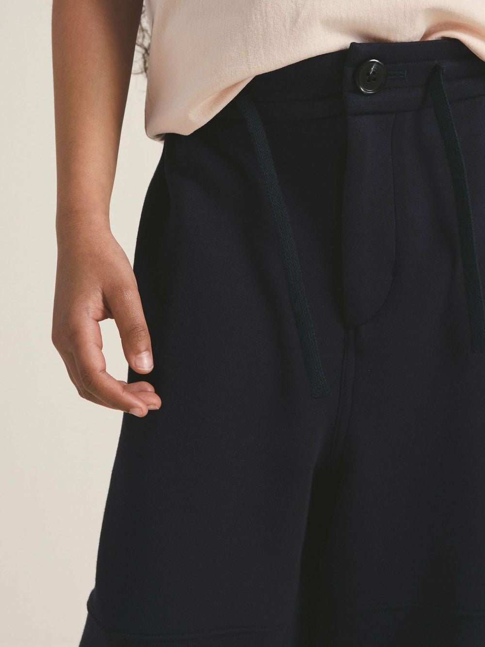 13-14 yrs  | Les 100 Ciels Wide-Leg Joggers Navy | Children & Baby