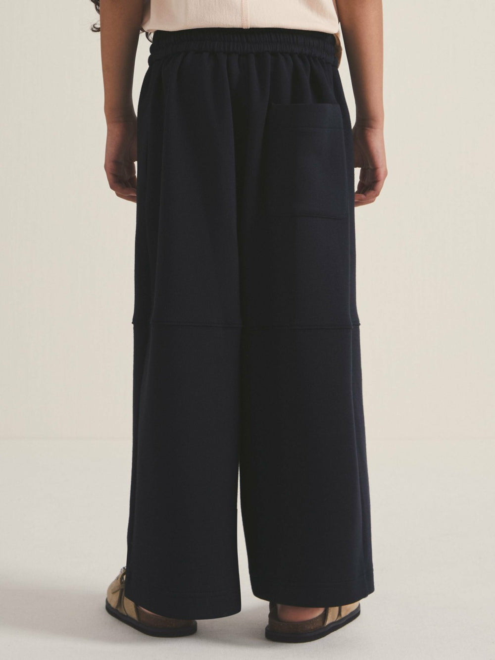 13-14 yrs  | Les 100 Ciels Wide-Leg Joggers Navy | Children & Baby