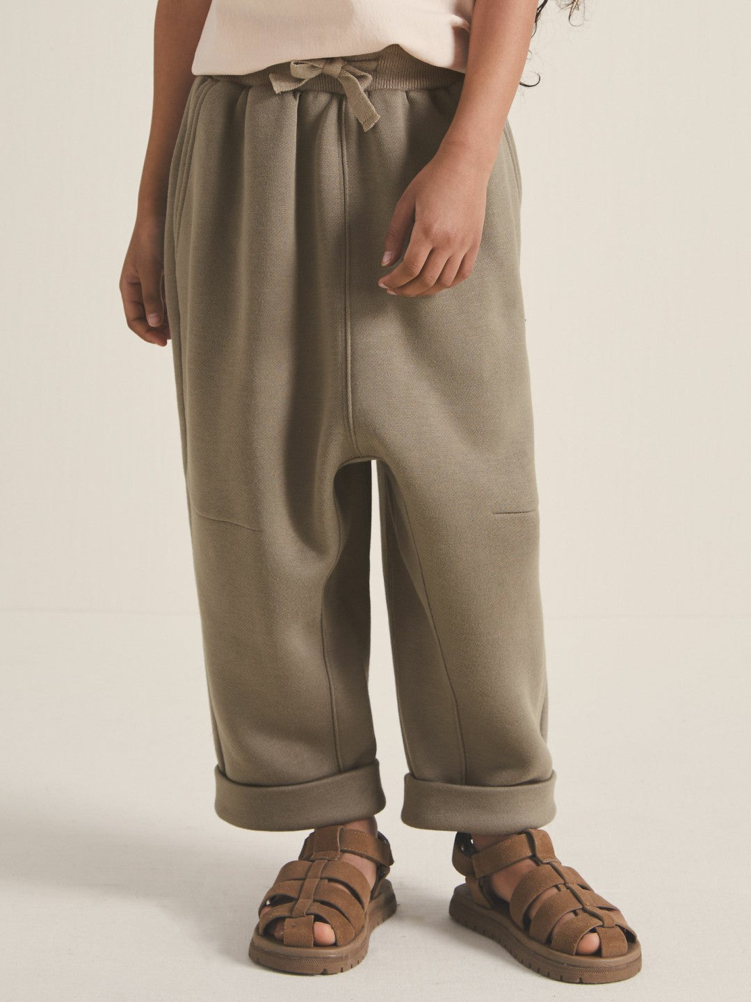 9-13 yrs  | Les 100 Ciels Jersey Joggers Mink | Children & Baby