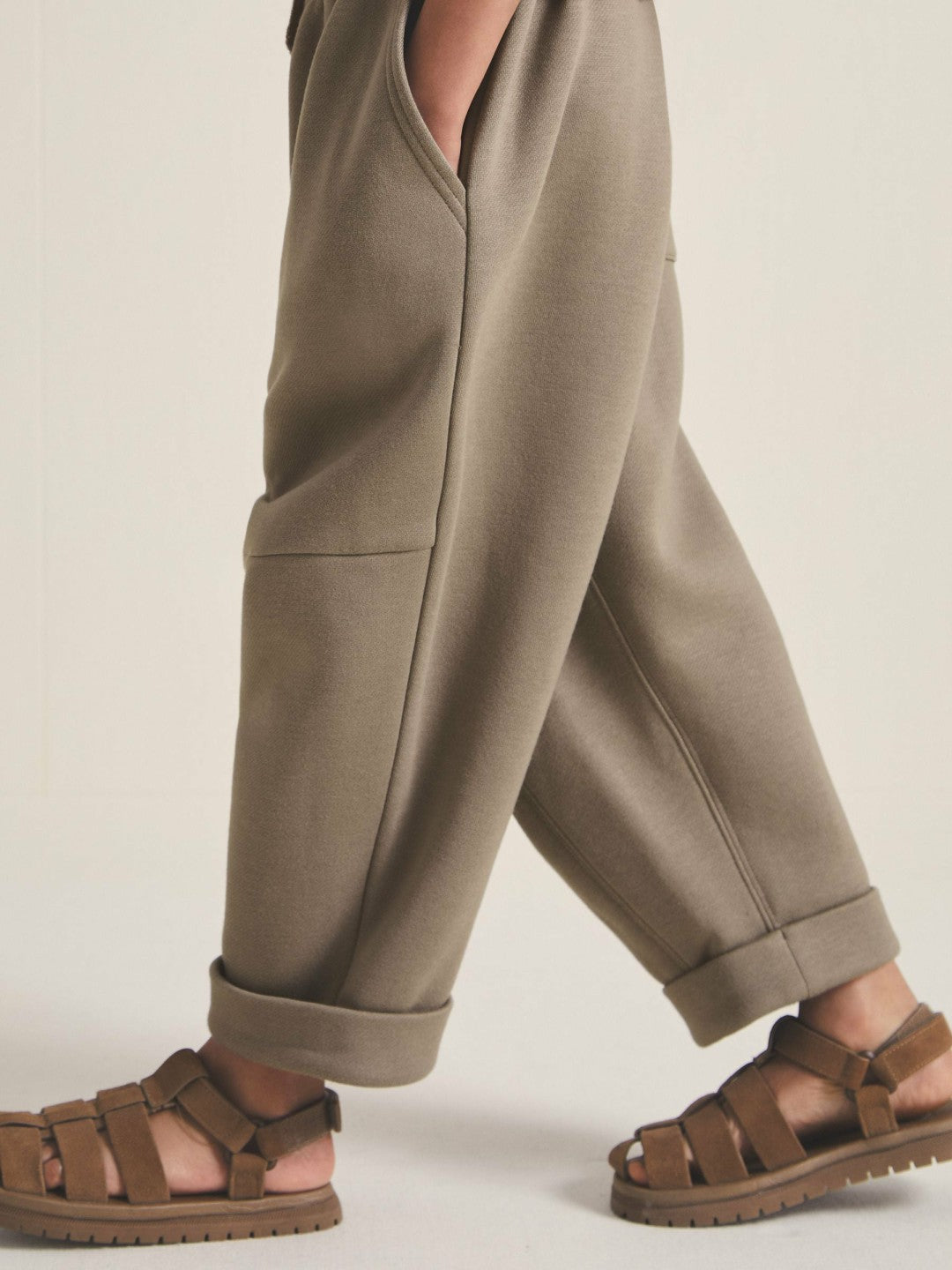 9-13 yrs  | Les 100 Ciels Jersey Joggers Mink | Children & Baby