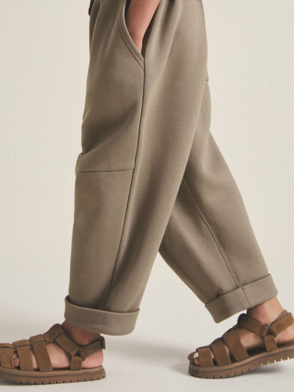 9-13 yrs  | Les 100 Ciels Jersey Joggers Mink | Children & Baby