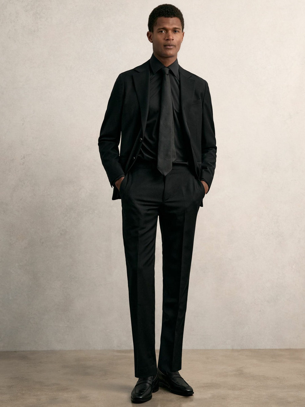Long-Sleeve Travel Shirt Black | Men