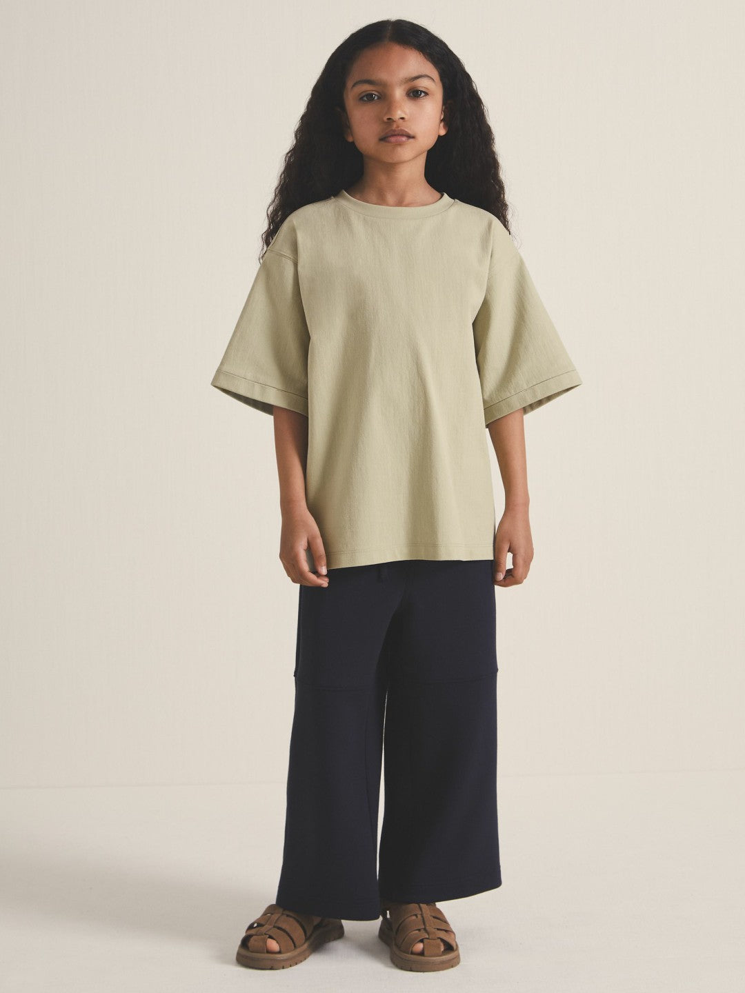 9-13 yrs  | Les 100 Ciels Oversize T-Shirt Sage | Children & Baby