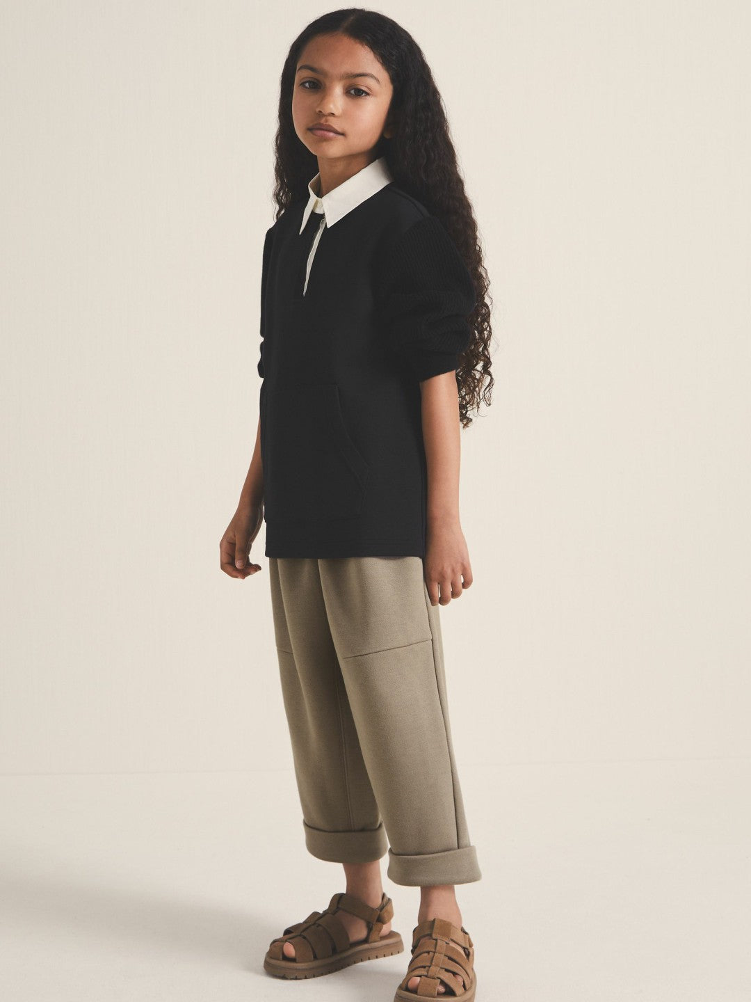 4-9 yrs  | Les 100 Ciels Jersey Joggers Mink | Children & Baby