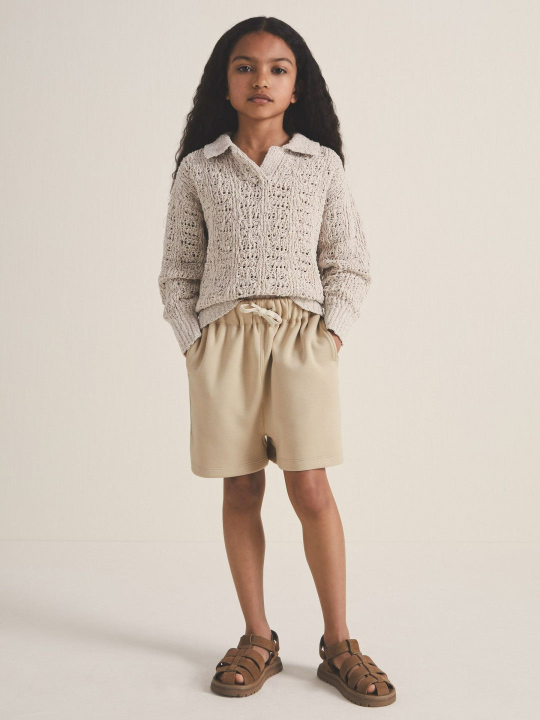 13-14 yrs | Les 100 Ciels Jersey Shorts Sage | Children & Baby
