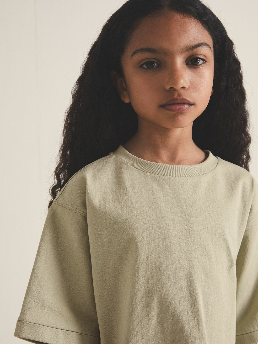4-9 yrs  | Les 100 Ciels Oversize T-Shirt Sage | Children & Baby