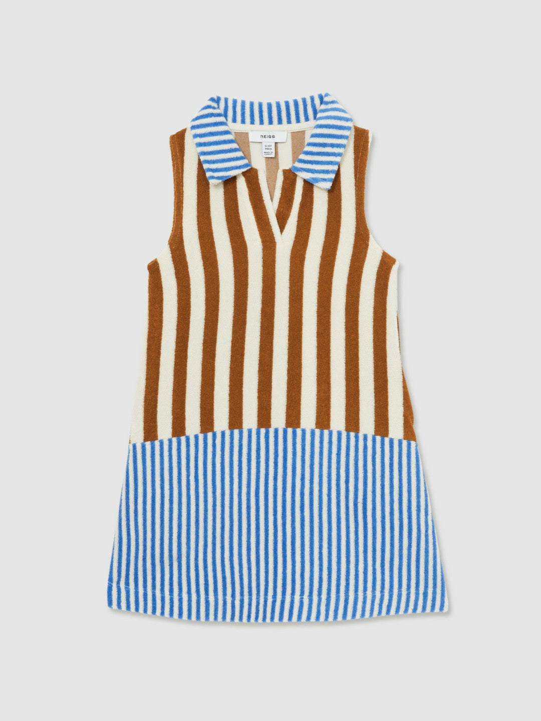 4-9 yrs Towelling Stripe Dress Multi | Children & Baby