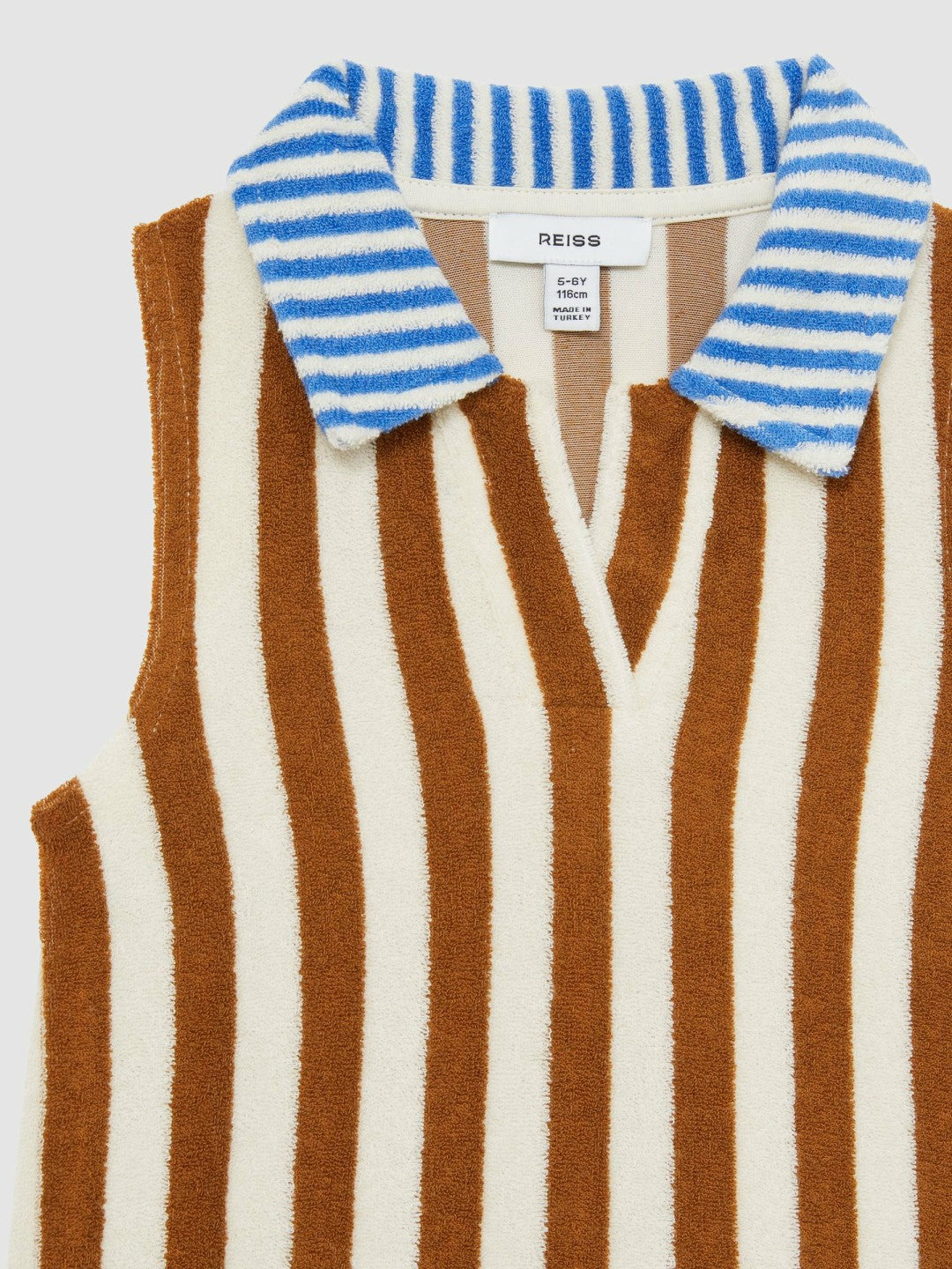 4-9 yrs Towelling Stripe Dress Multi | Children & Baby