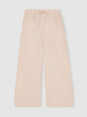 Cotton-Linen Drawstring Trousers Pink | Children & Baby
