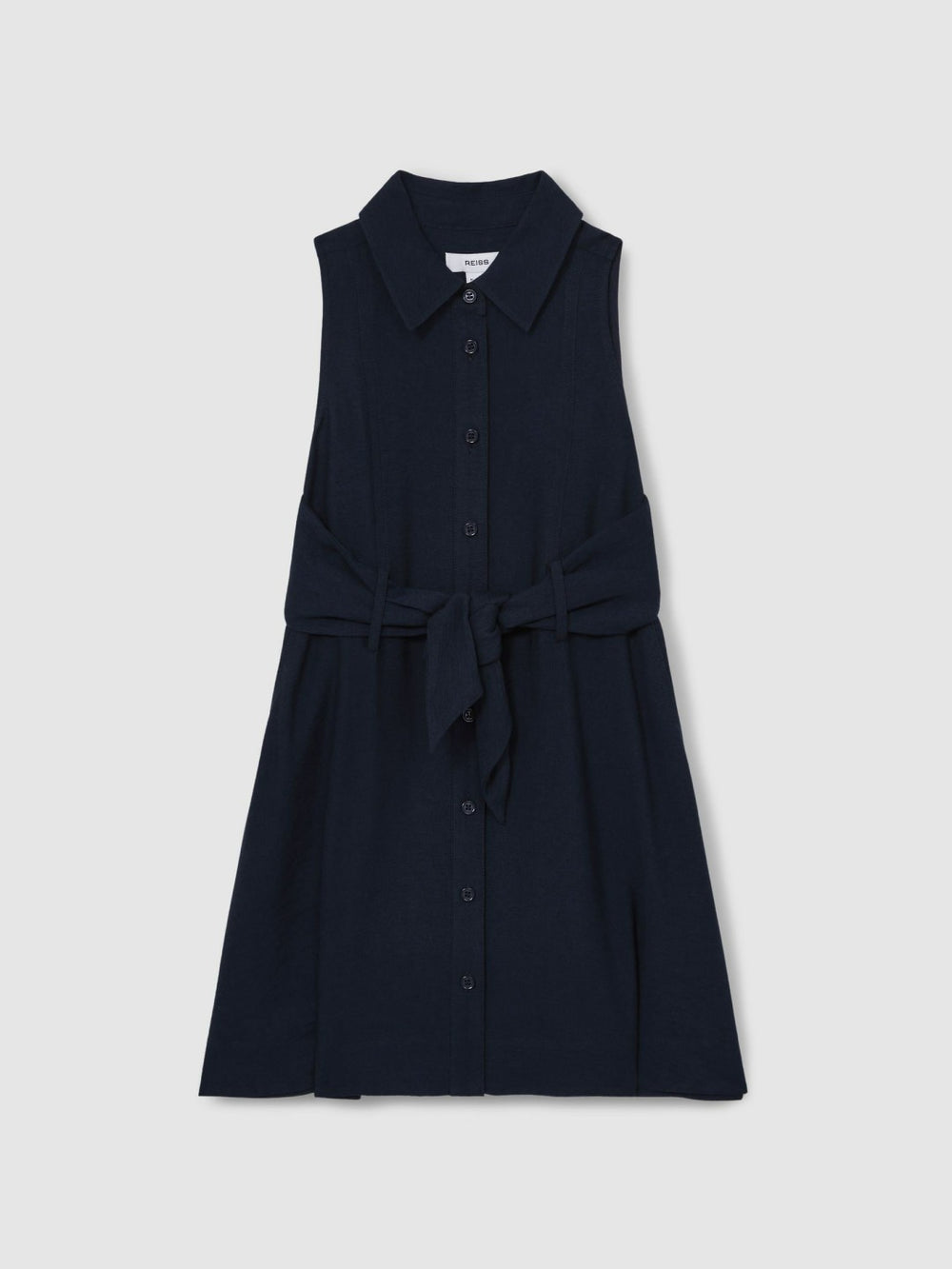 4-9 yrs Tie-Waist Collared Dress Blue | Children & Baby
