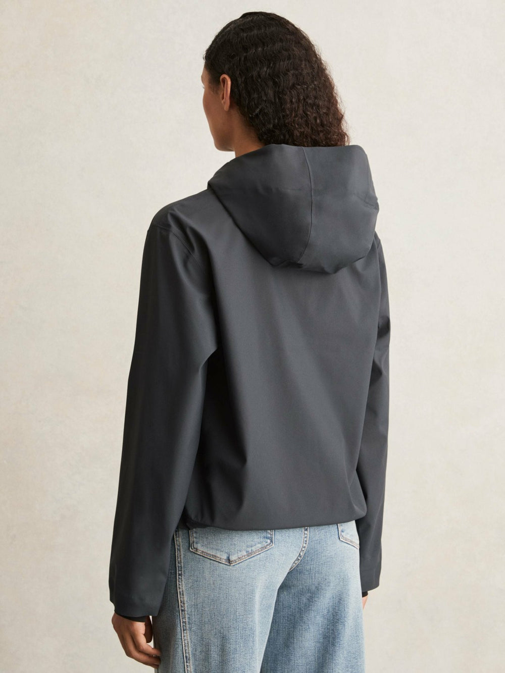 Rains Hardshell Short Jacket Navy | Women