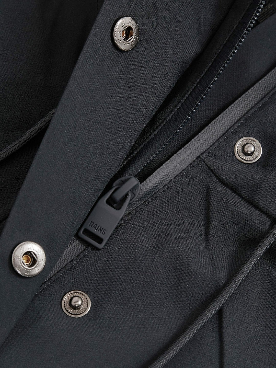 Rains Hardshell Short Jacket Navy | Women
