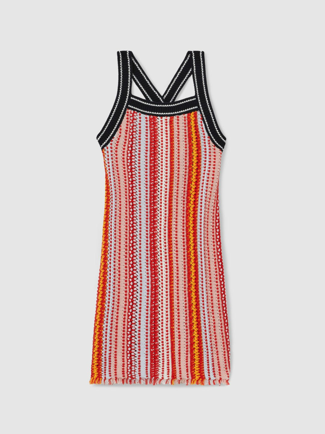 4-9 yrs Cotton Striped Knit Dress Multi | Children & Baby
