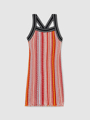 4-9 yrs Cotton Striped Knit Dress Multi | Children & Baby