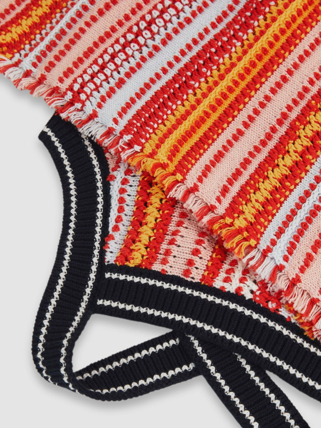 9-13 yrs Cotton Striped Knit Dress Multi | Children & Baby