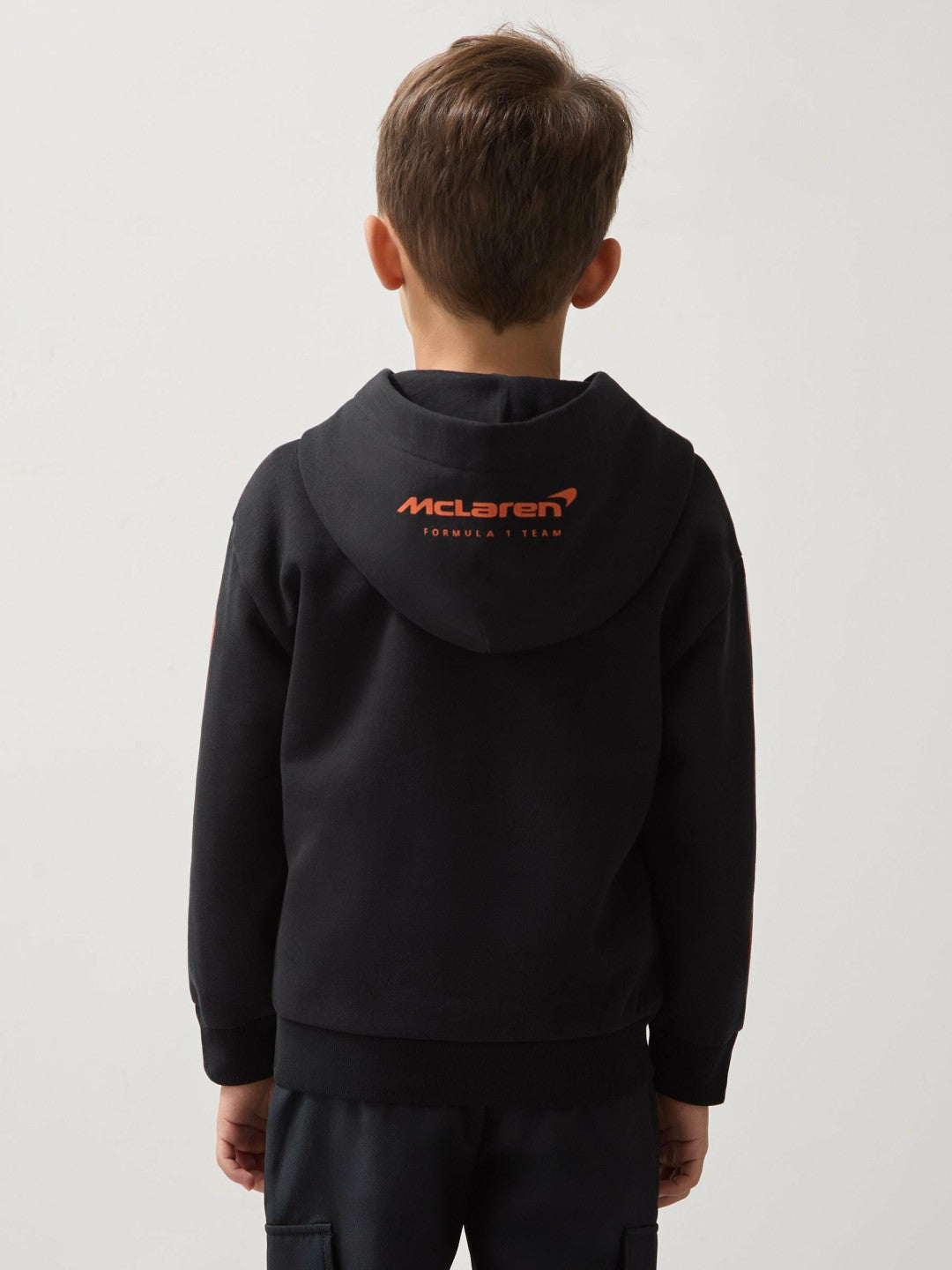 9-13 yrs McLaren F1 Team Cotton Logo Hoodie Unisex Fit Black | Children & Baby