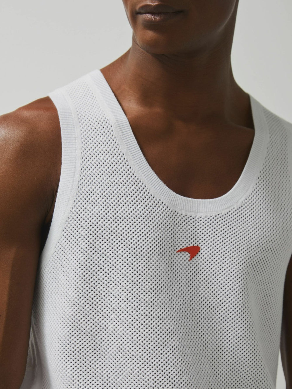 McLaren F1 Team Speedmark Knit Vest White | Men