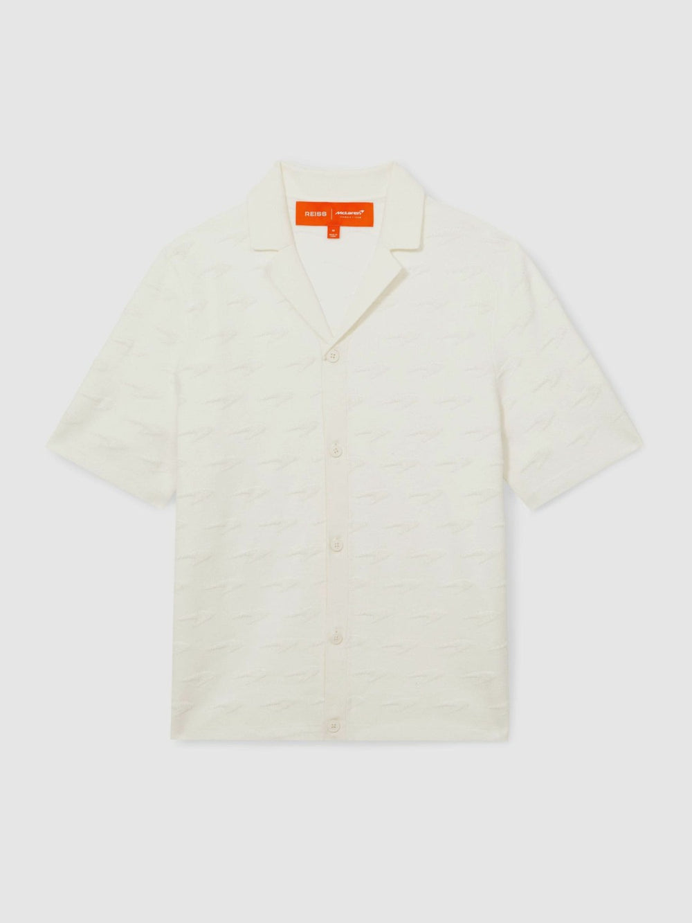 McLaren F1 Team Speedmark Knit Shirt White | Men