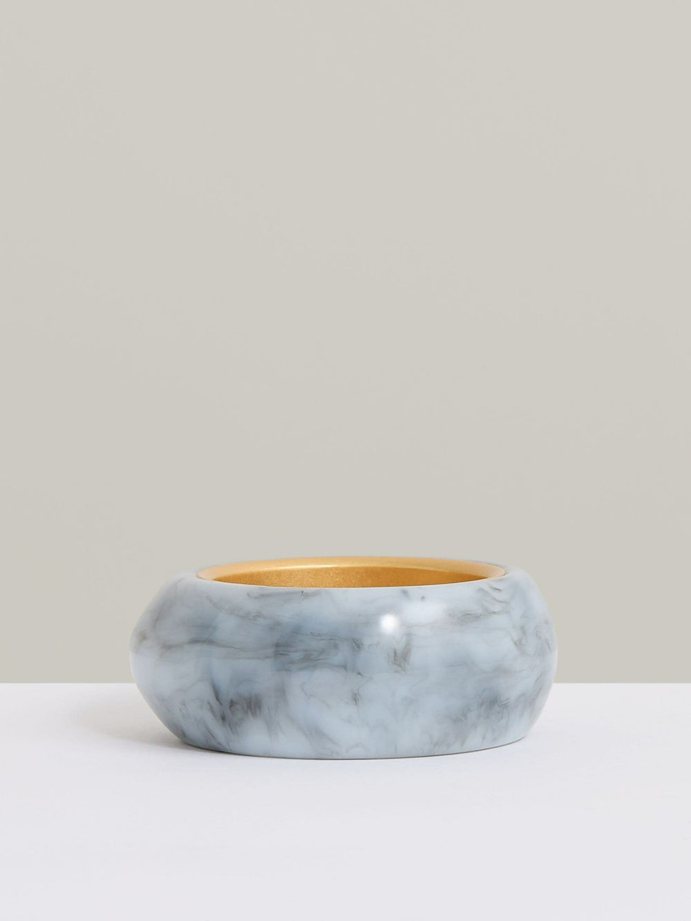 Curve Marble Bangle Gold Tone | Women