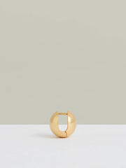 Polished Ball Huggie Earrings Gold | Women