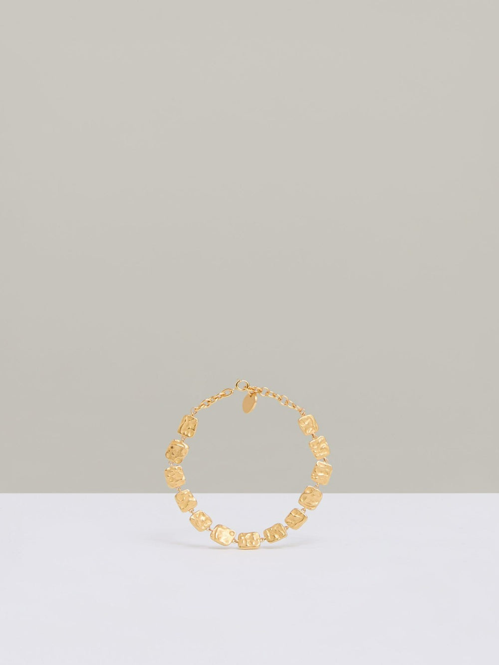 Molten Square Bracelet Gold Tone | Women
