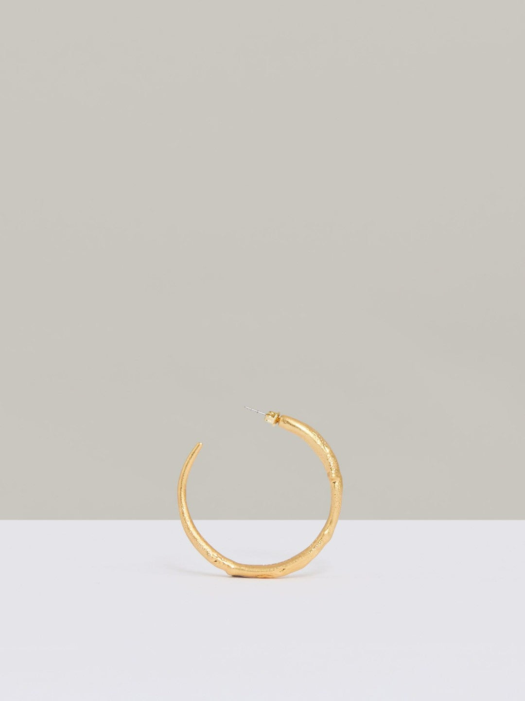 Molten Hoop Earrings Gold Tone | Women