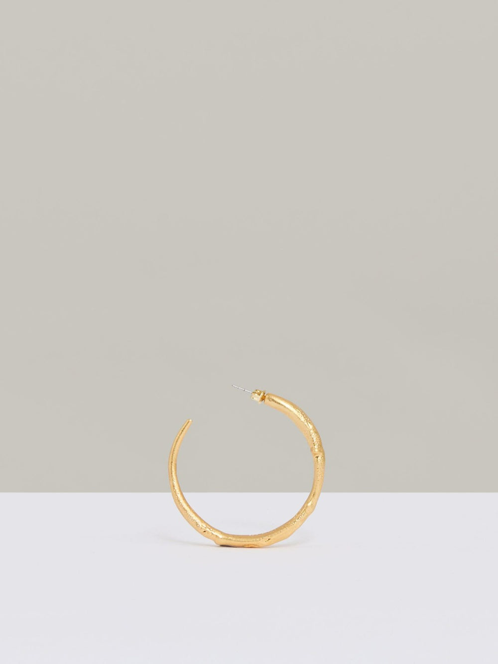 Molten Hoop Earrings Gold Tone | Women
