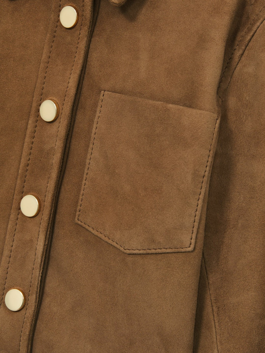 4-9 yrs Suede Cropped Jacket Tan | Children & Baby