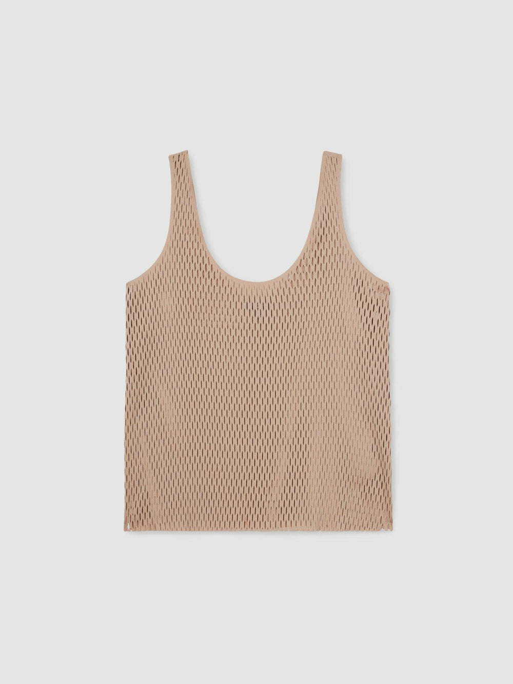 Atelier Laser-Cut Vest Top Taupe | Women