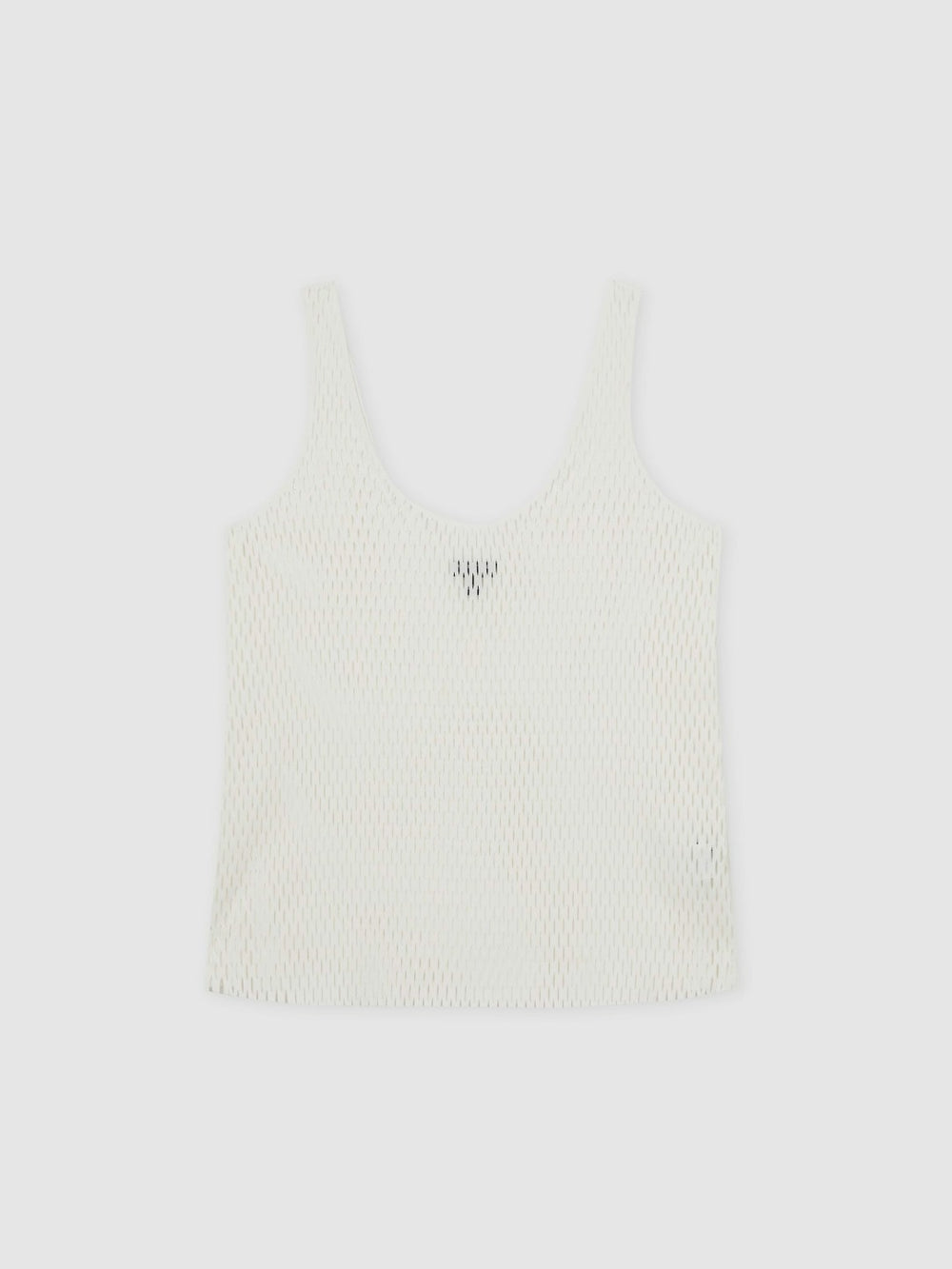 Atelier Laser-Cut Vest Top Cream | Women