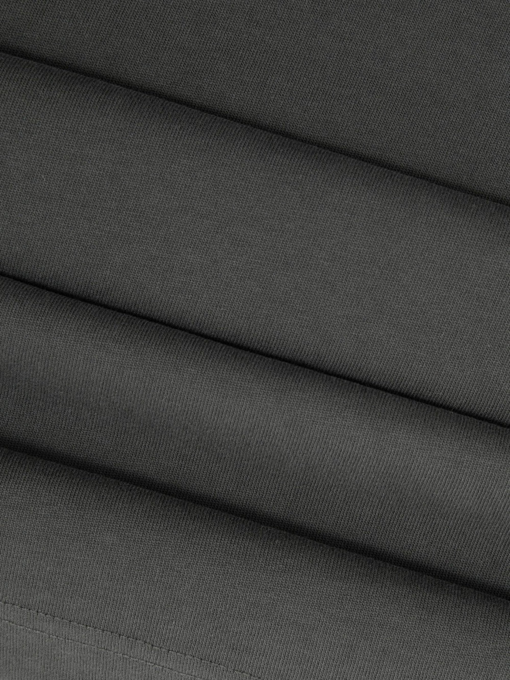 Cotton Garment-Dyed Oversized T-Shirt Washed Black | Men