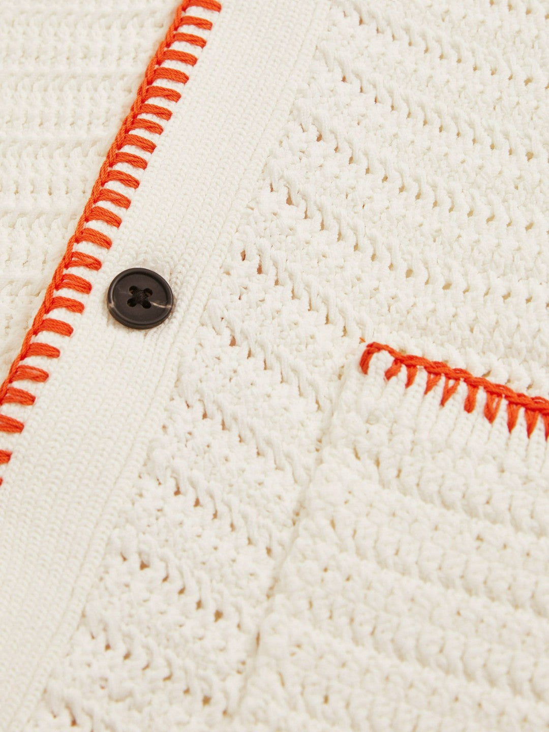 9-13 yrs McLaren F1 Team Crochet Shirt Off White/Orange | Children & Baby