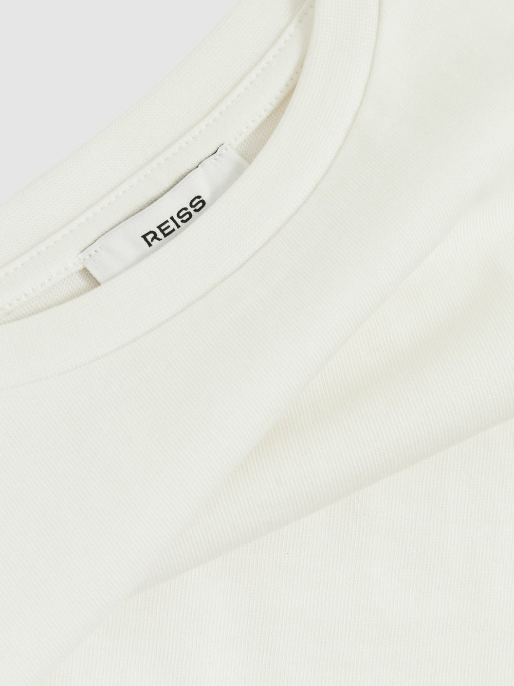 4-9 yrs Oversize Cotton Cropped T-Shirt Ivory | Children & Baby