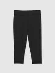 13-14 yrs Three-Quarter Length Leggings Black | Children & Baby