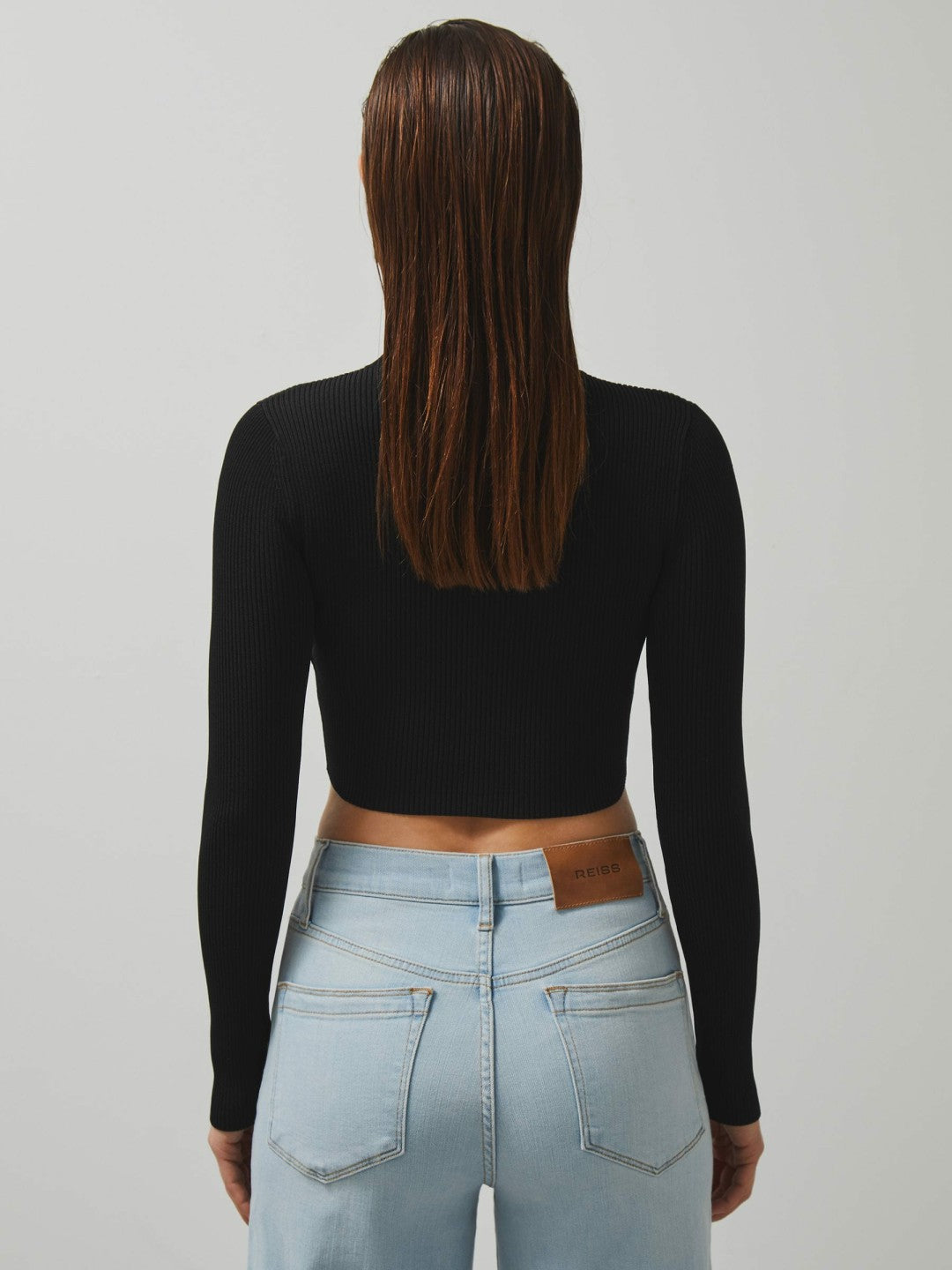 McLaren F1 Team Cut-Out Knit Crop Top Black | Women