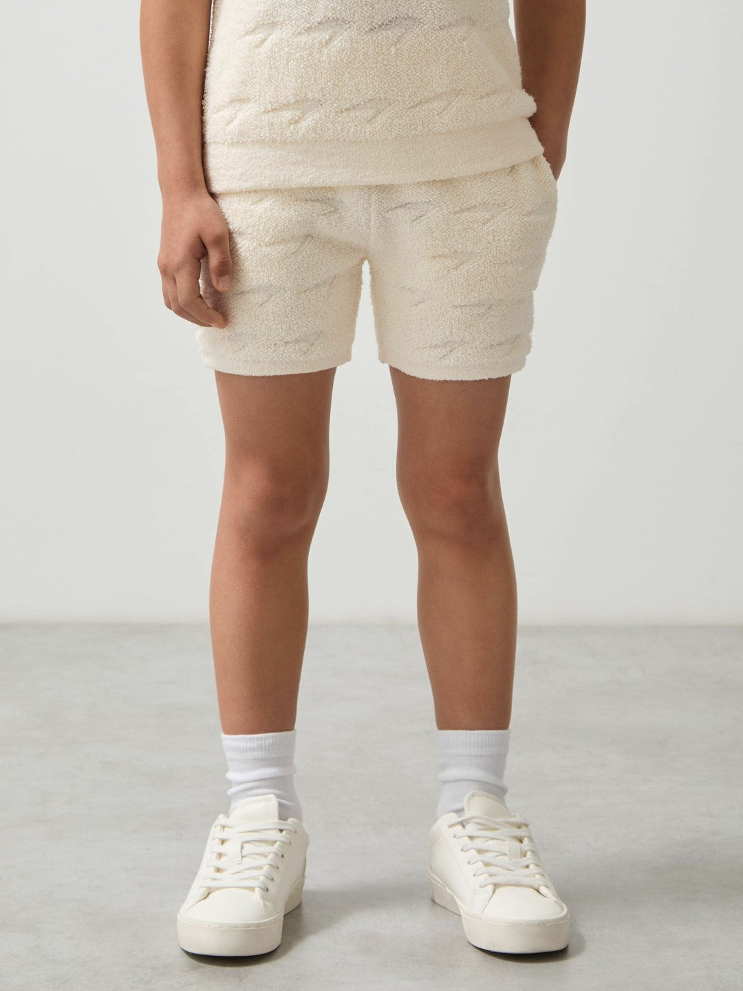 9-13 yrs McLaren F1 Team Speedmark Terry Shorts White | Children & Baby