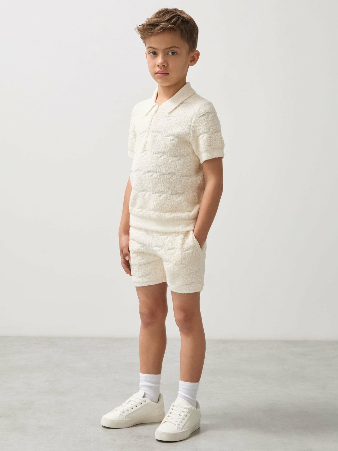 9-13 yrs McLaren F1 Team Speedmark Terry Shorts White | Children & Baby