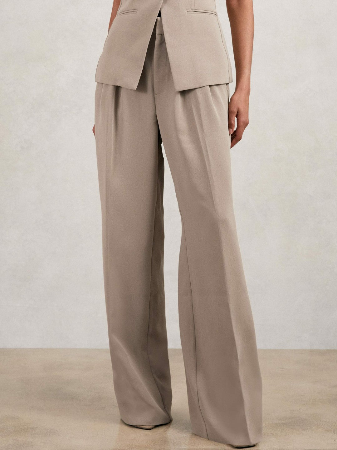 Good American Tailored Trousers Beige | Women