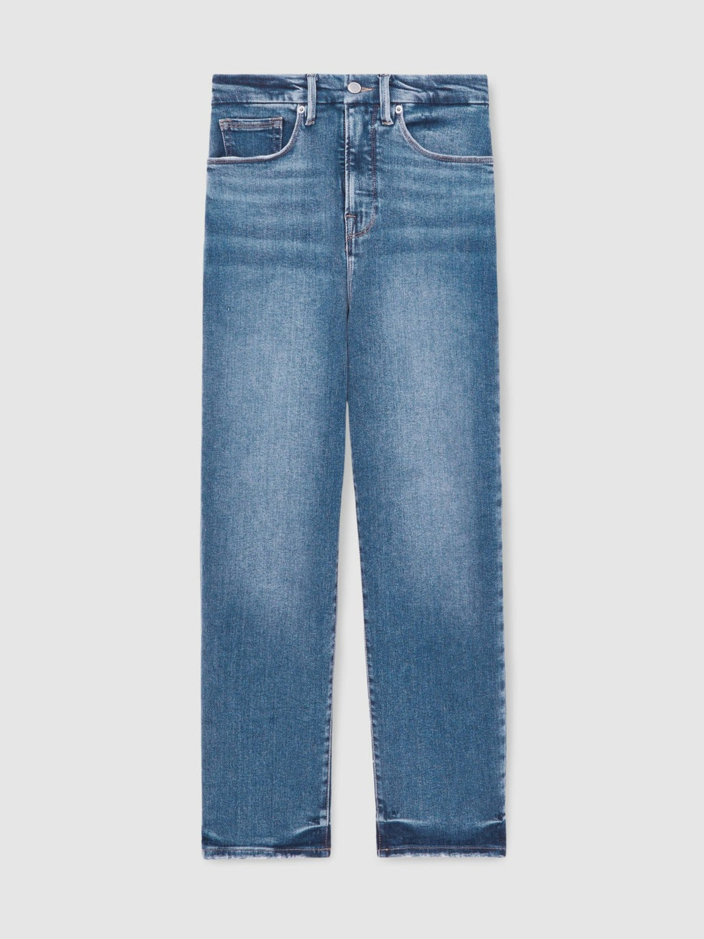 Straight Compression Jeans Indigo Blue | Women